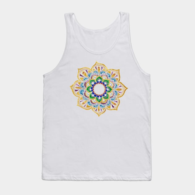 Mandala - Stones Tank Top by aleibanez